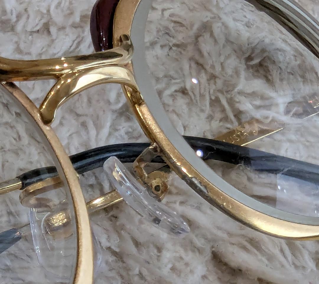 Dior クリスチャンディオール レトロ オールド 眼鏡 中古 老眼鏡 度入り