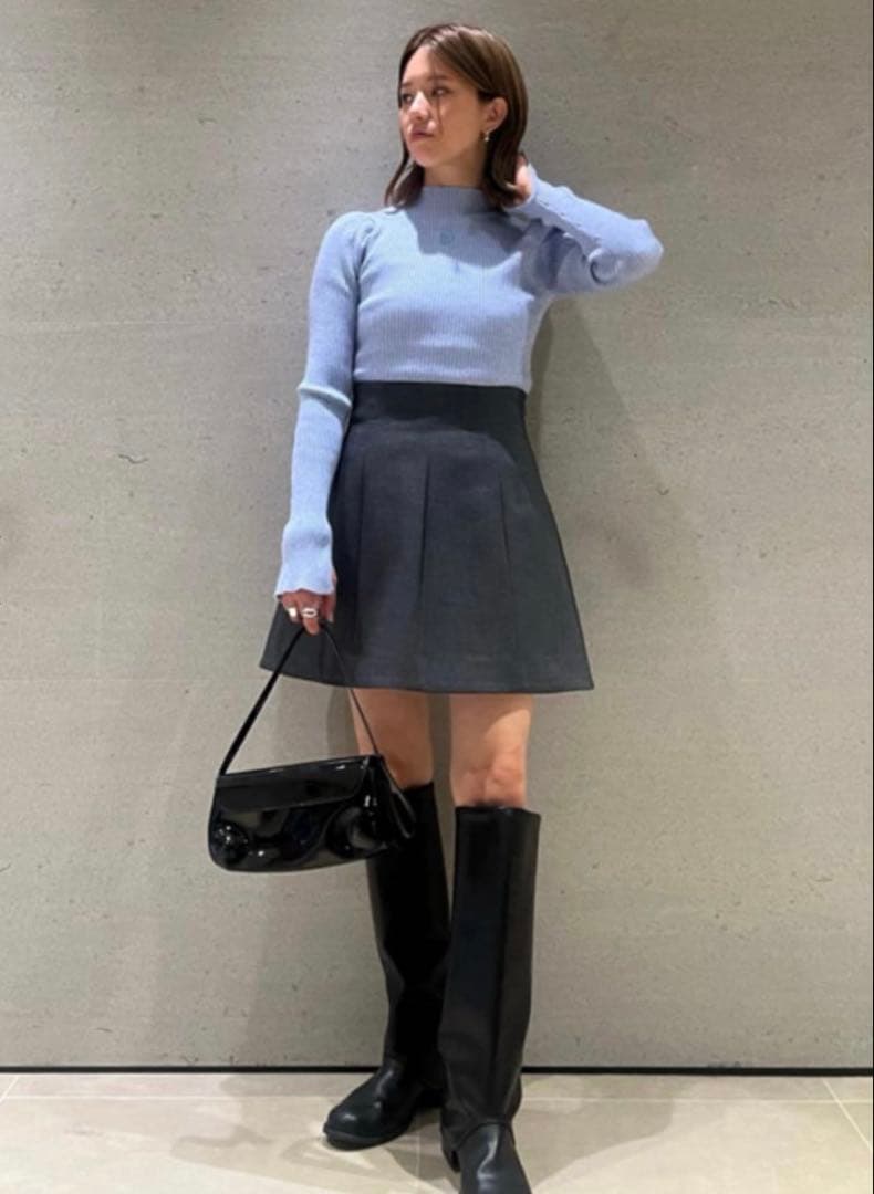 FRAY I.D ハイウエストミニスカパン