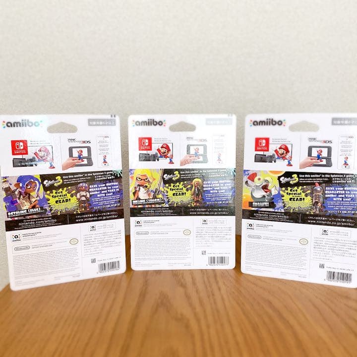 amiibo トリプルセット[インクリング／オクトリング／コジャケ]×3 計9体