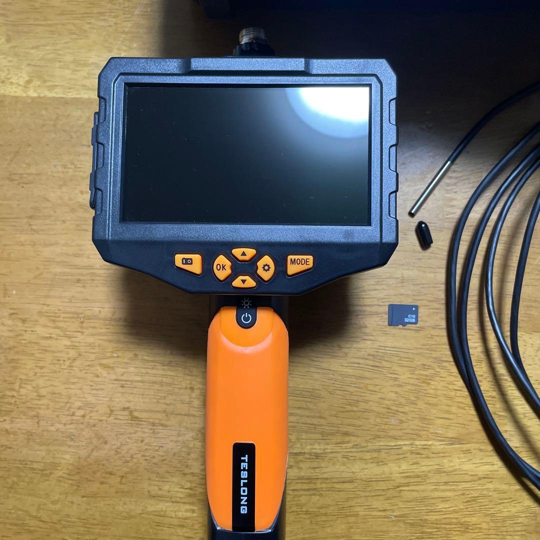 【美品】TESLONG製 ファイバースコープカメラ 工業用内視鏡 NTS300