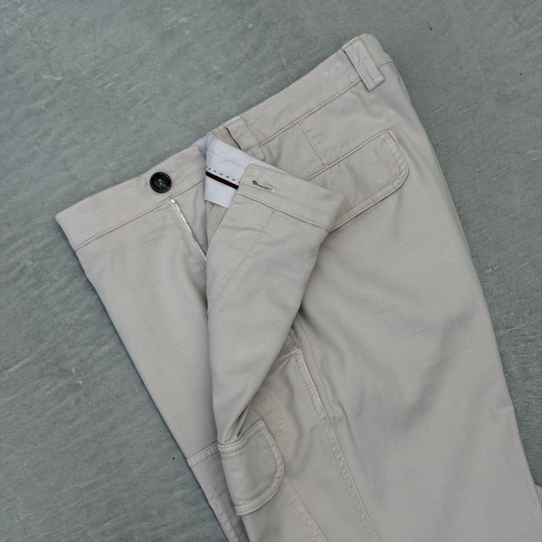 B*N様 【美品】 ブルネロクチネリ パンツ コットン カーゴ ベージュ 50