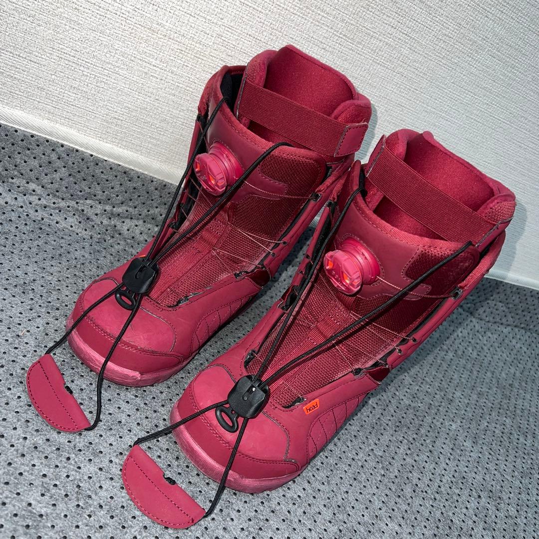 7-8回使用 レディース人気サイズ24.5cm HEAD GALORE BOA