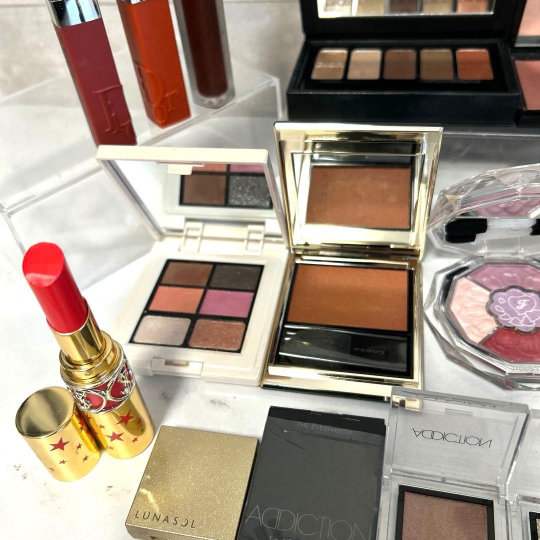 美品　コスメまとめ　デパコス　DIOR CHANEL 未使用品　残量多 化粧品