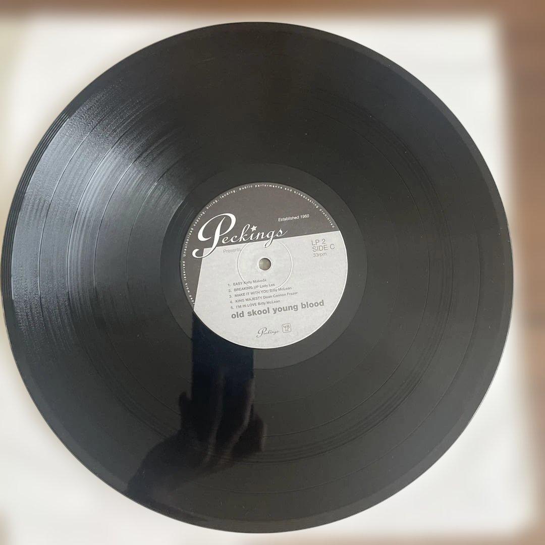 old skool young blood レコード　2枚組