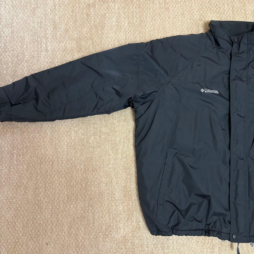 Columbia 中綿ナイロンジャケット ブラック
