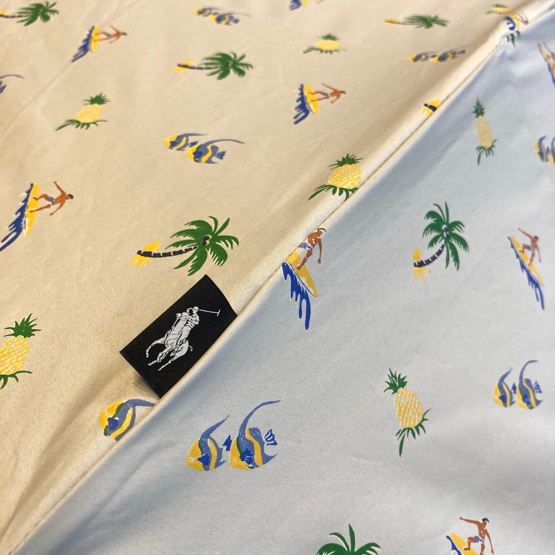 新品　ポロラルフローレン　晴雨兼用　日傘　一級遮光99.99% 遮熱 UV