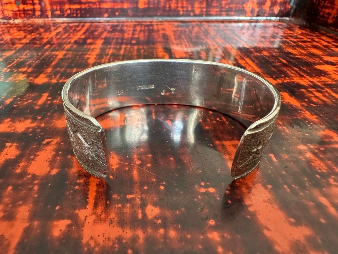 ジャックトム 14K バングル タートル チゼルワーク 14金ゴールド 女性向け