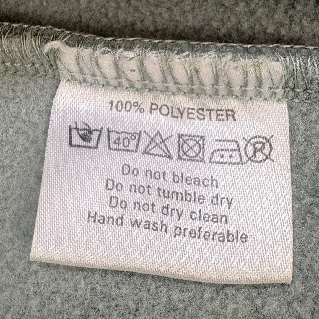 バーバリーロンドン フリースプルオーバー ハーフジップ ノバチェック デカロゴ