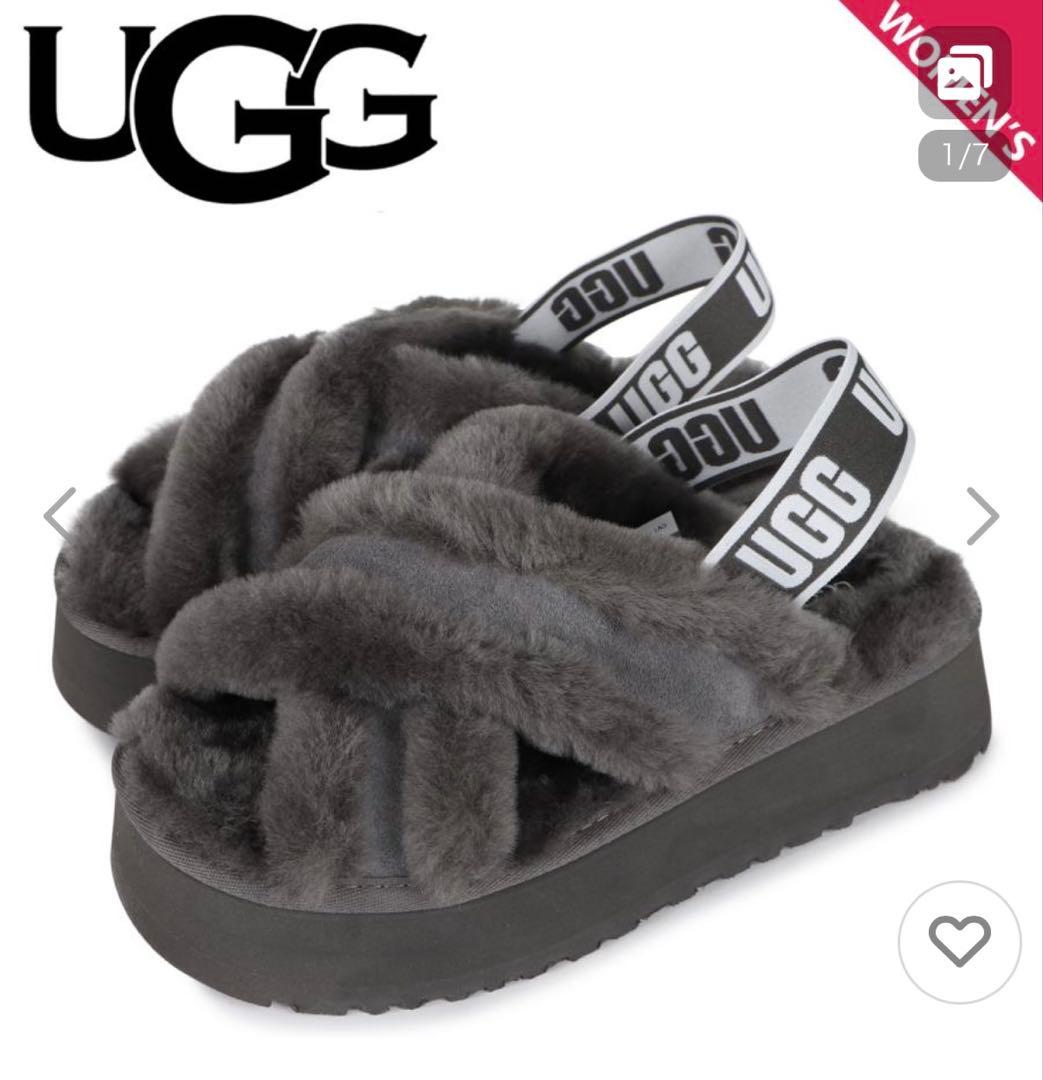 新品未使用UGGディスコクロススライド