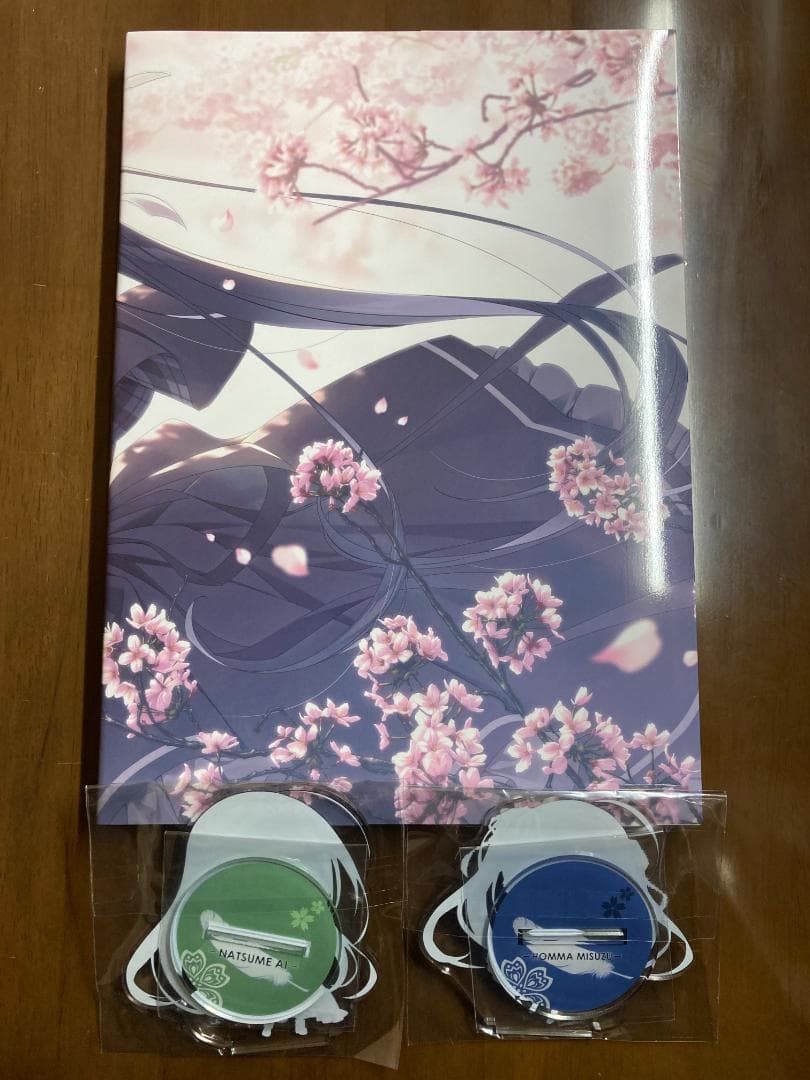 新品】サクラノ刻 オフィシャルビジュアルアーカイブ 藍・心鈴アクスタ付き ケロQ