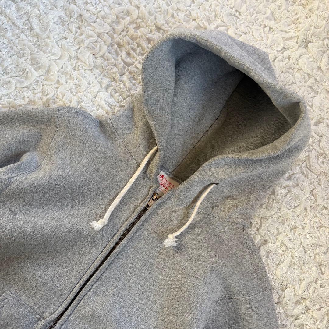 美品 チャンピオン リバースウィーブ フルジップパーカー 赤単タグ USA製