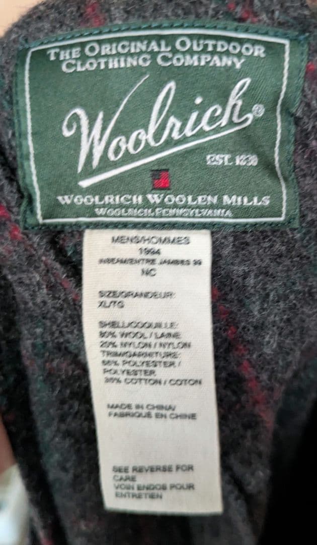 Woolrich オーバーオール【メンズ2XL】