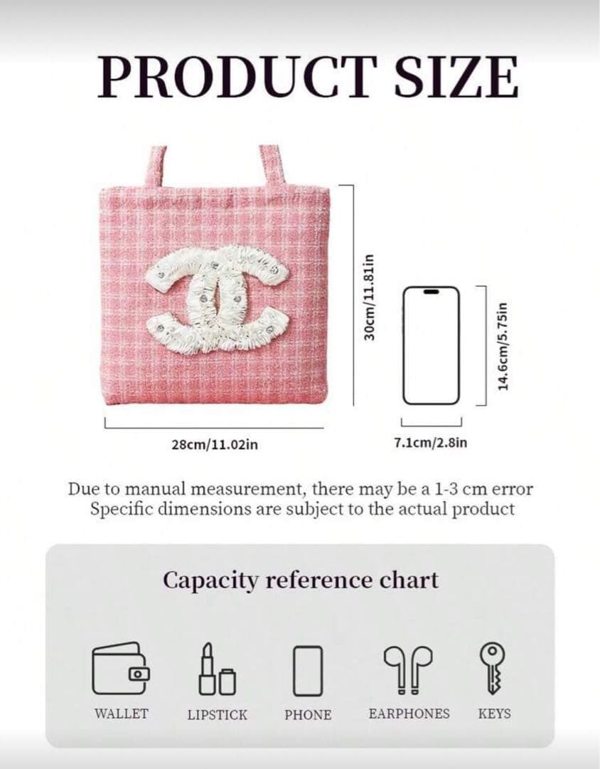 CHANEL トートバッグ　フリル　ビッグココ　シャネルノベルティ　ショルダー