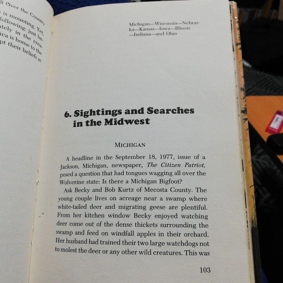 洋書 BIGFOOT ALL OVER THE COUNTRY by Place