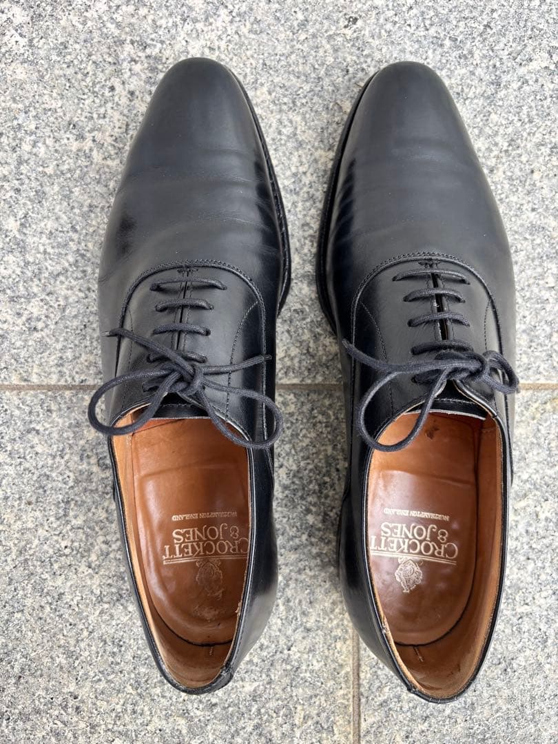 famny様　Crockett & Jones ブラック ドレスシューズ
