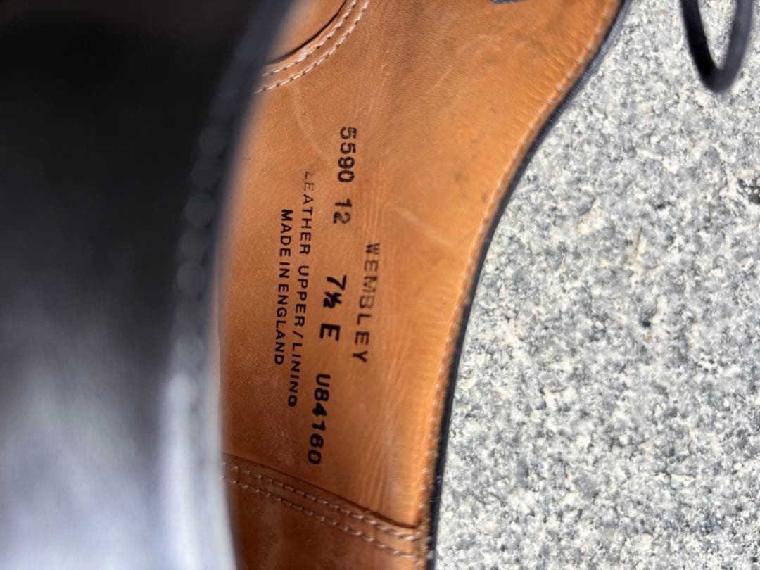 famny様　Crockett & Jones ブラック ドレスシューズ