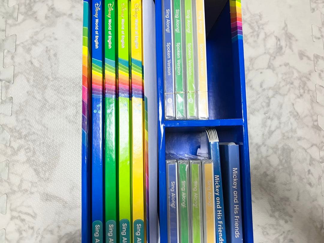 （美品）最新シングアロング フルセット ブルーレイ ディズニー英語システムDWE