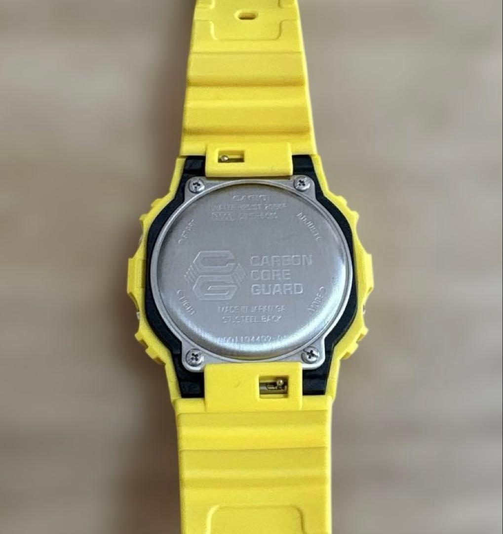 【美品・日本製】MY G-SHOCK DWE-5610 / コーションイエロー