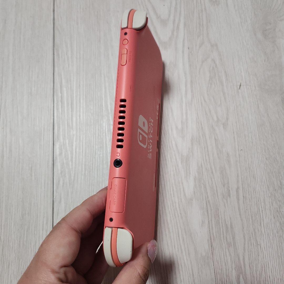 ジャンク品 任天堂 Switch Lite コーラル ピンク スイッチライト