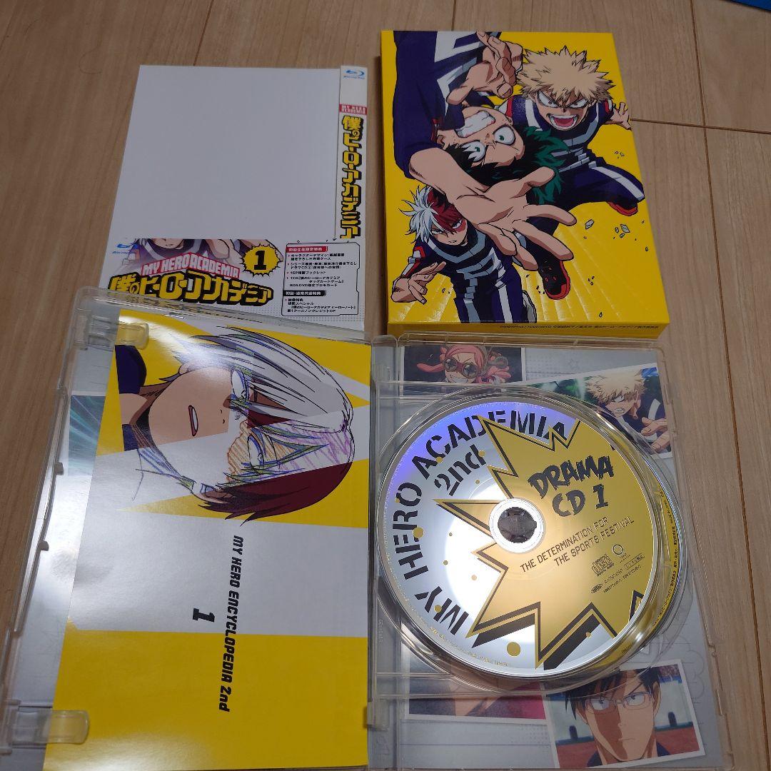 僕のヒーローアカデミア 2nd 初回生産限定版 全8巻セット Blu-ray