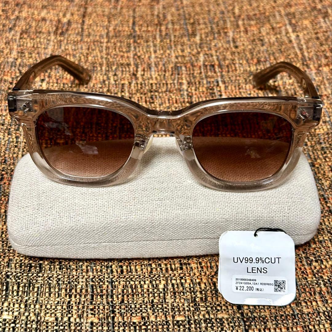 Zoff｜UNITED ARROWS DERSS UP サングラス ベージュ