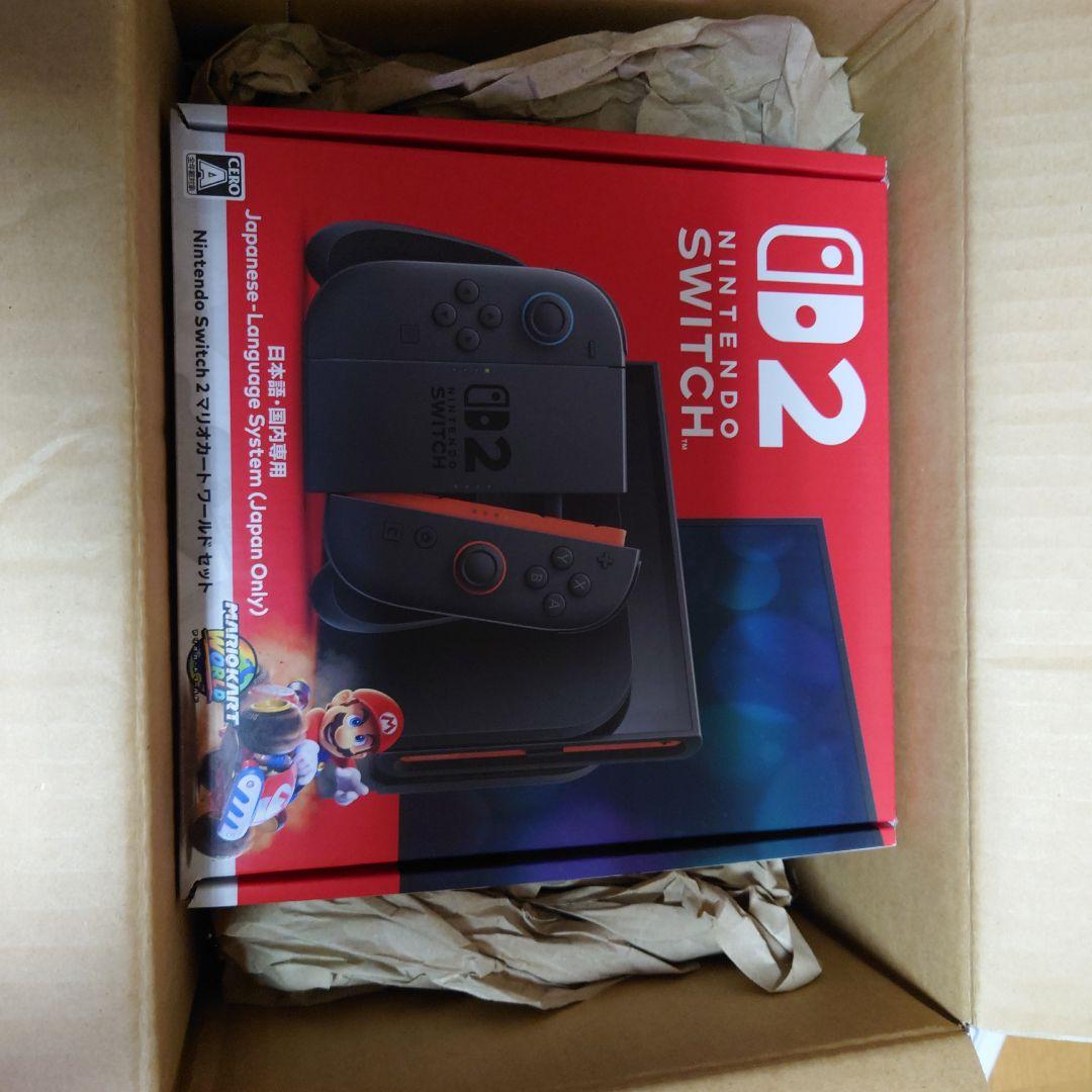 【新品】Nintendo Switch 本体 日本語版 マリオカート同梱