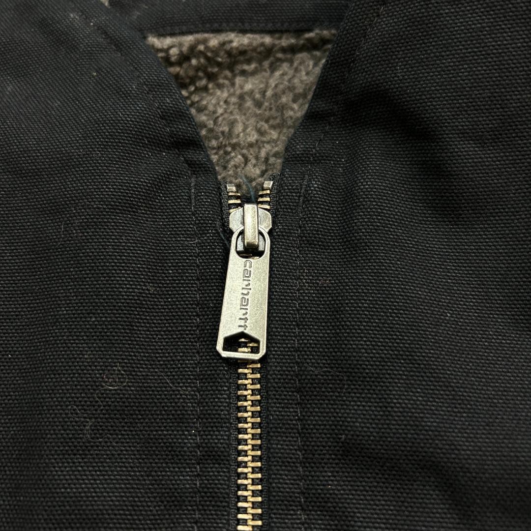 り*ぃ様 Carhartt　カーハート　ダックベスト　ボアベスト　古着　ブラック