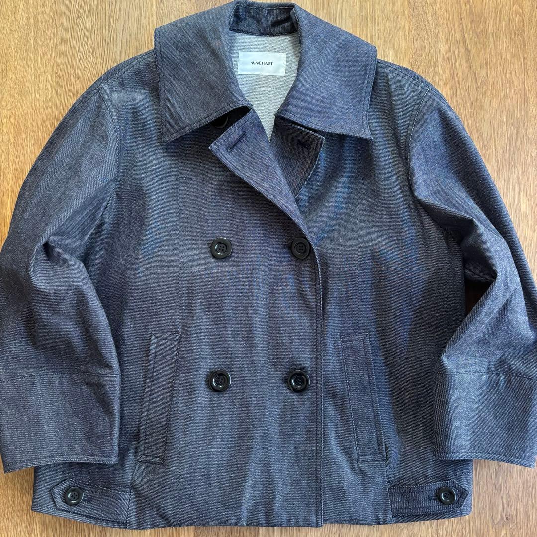 【美品】machatt デニムフォルムジャケット　Gジャン