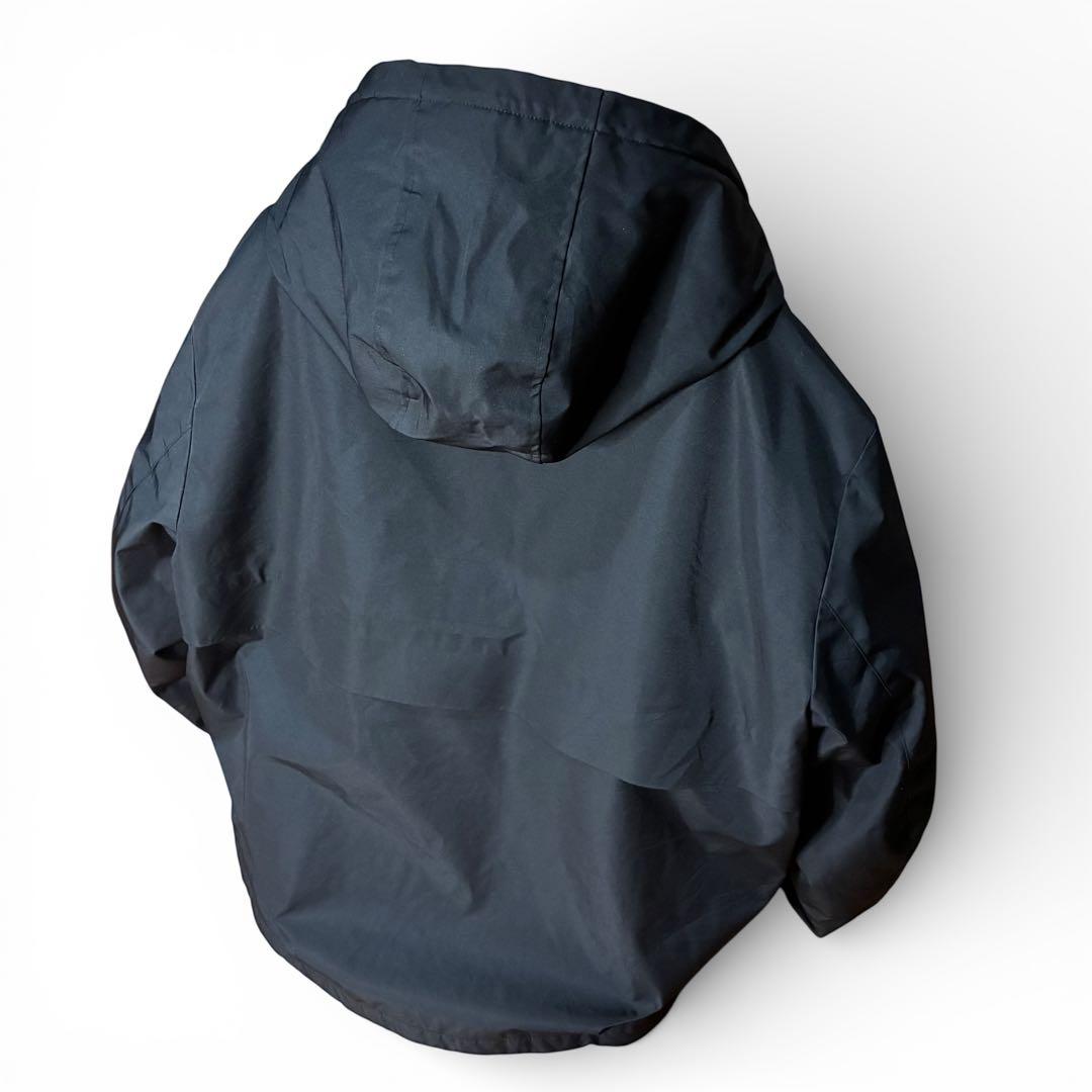   中綿 ナイロンジャケット テック系 オールブラック