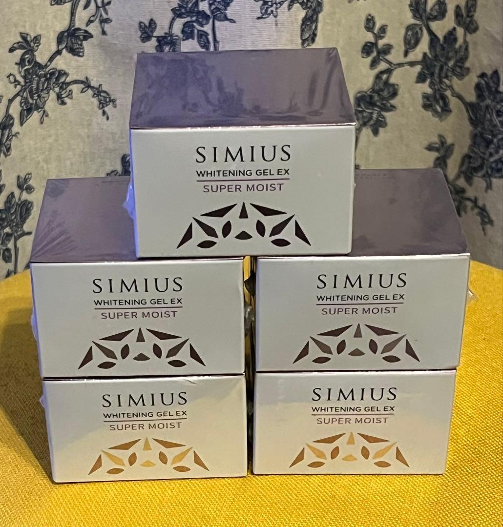 シミウス　薬用ホワイトニングジェルEX とてもしっとり　60g 5個セット