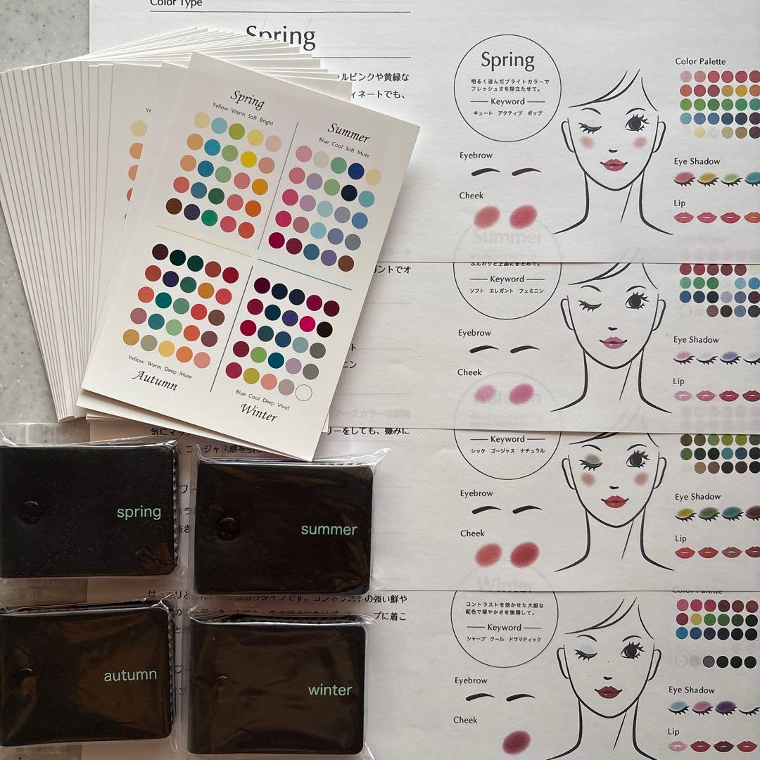 パーソナルカラー診断セット