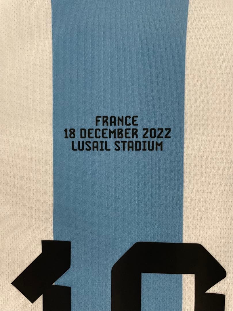 アルゼンチン代表　メッシ　ユニフォーム　2022年W杯