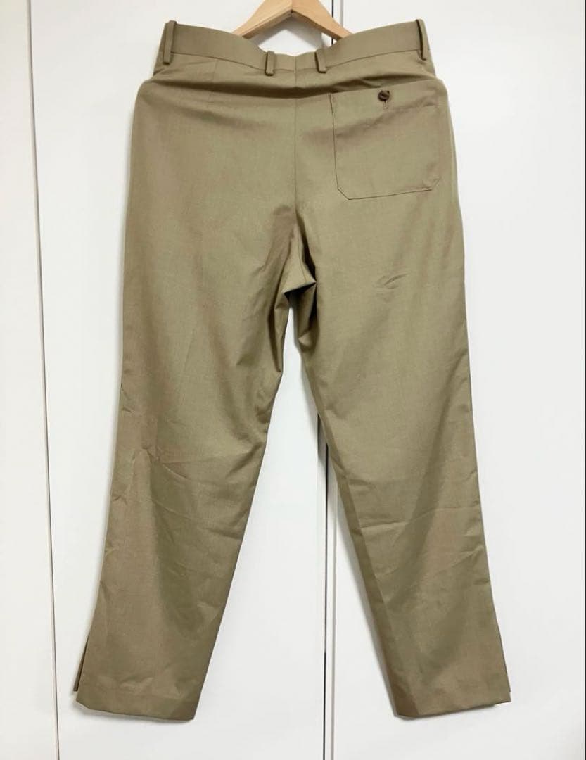 AURALEE(オーラリー) ウール✖️シルクスラックス ベージュ 4サイズ