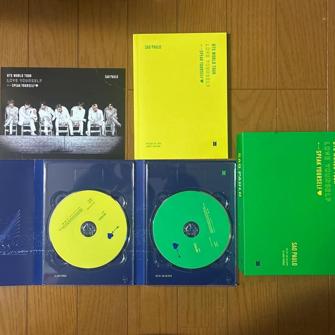 BTS LOVEYOURSELF SAOPAULO サンパウロ DVD ジンくん