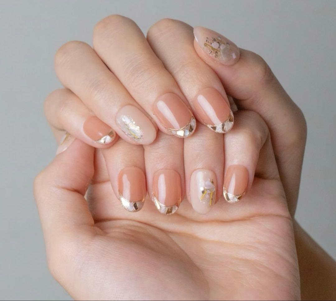 エバーネイル（EVER NAIL）Glass French MIX　ネイルチップ