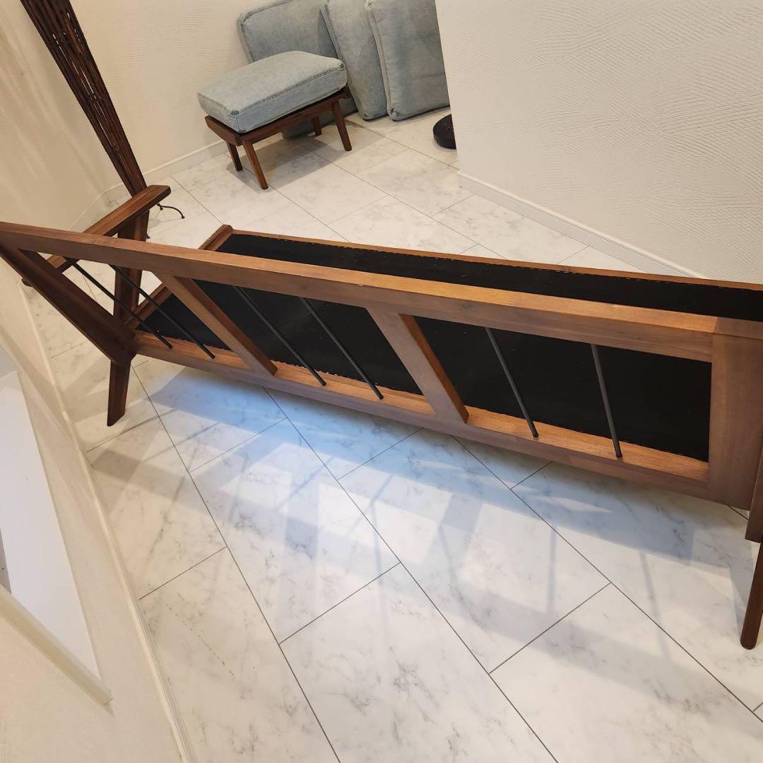 unico ウニコ SWELLA スウェラ デニム地 ベンチソファ　オットマン