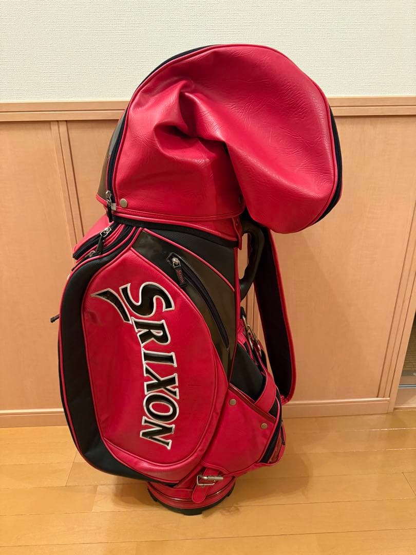 Srixon 赤 キャディバッグ
