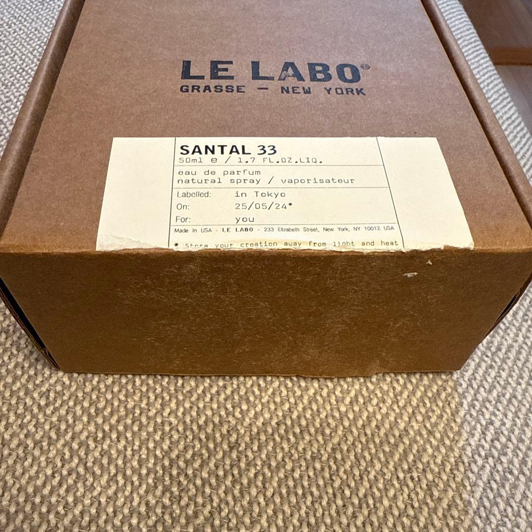 香水(女性用) LE LABO SANTAL33