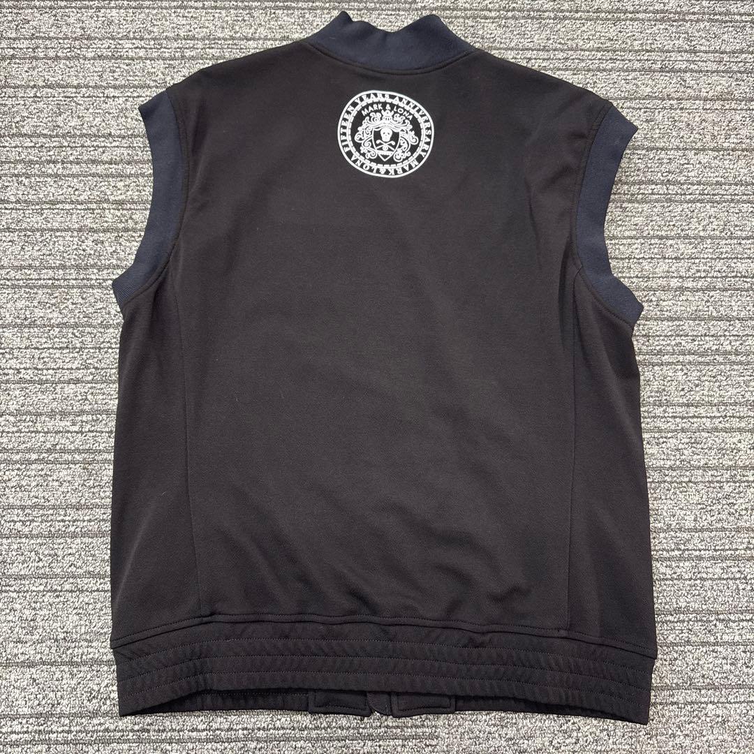 マークアンドロナ　上下セット　ベスト　スタッズ　黒