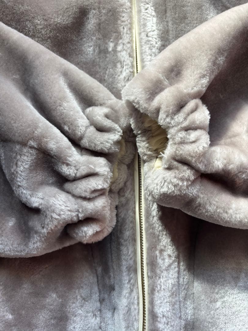 glamlipsスタンドカラーリバーシブルブルゾン