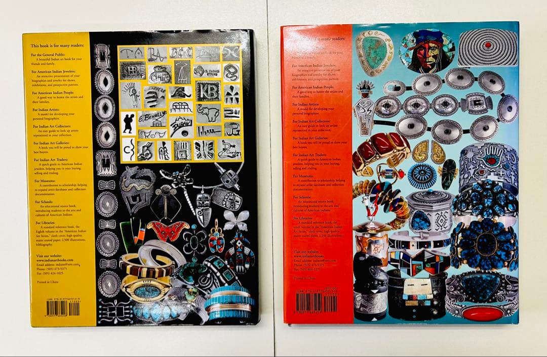 【美品】American Indian Jewelry「 Ⅱ 」「 Ⅲ 」