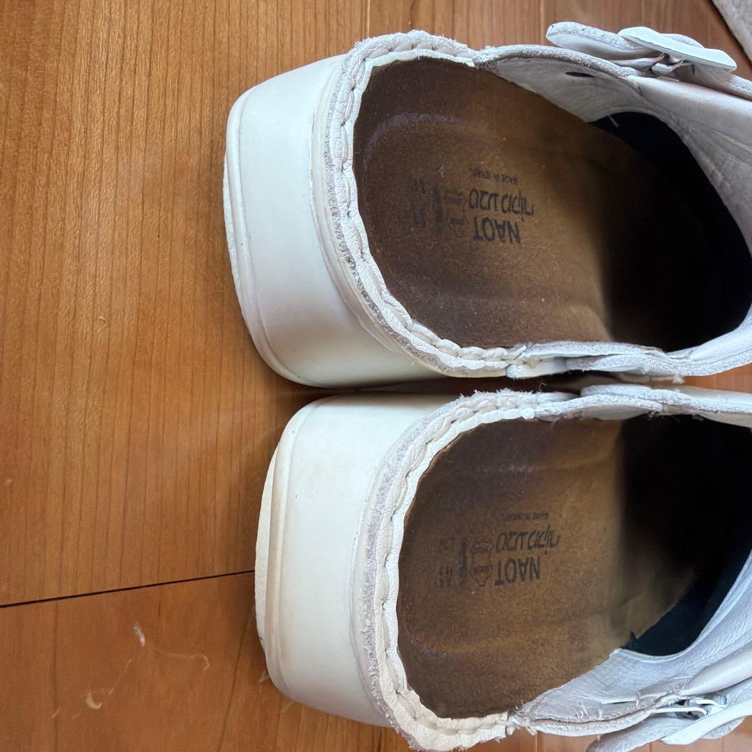 NAOT⭐️IRIS⭐️サイズ41⭐️ホワイト⭐️２０２５年１１月くらいに購入しました