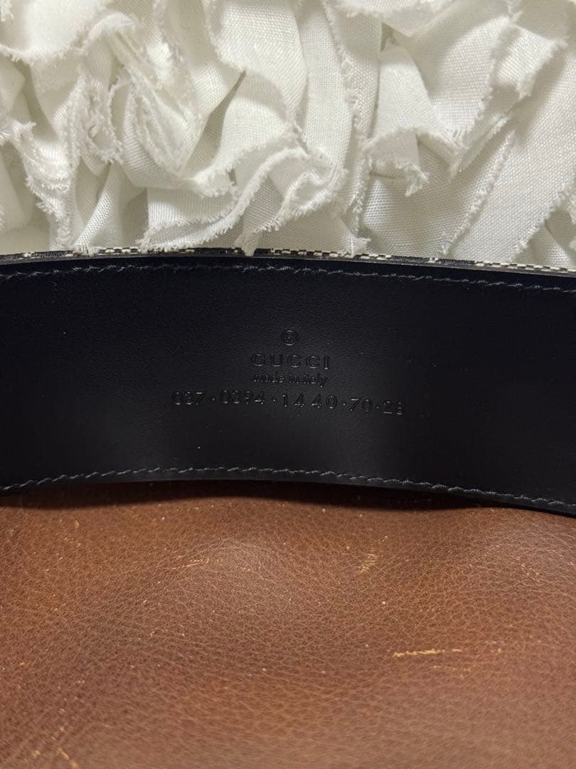 GUCCI GGパターン ベルト