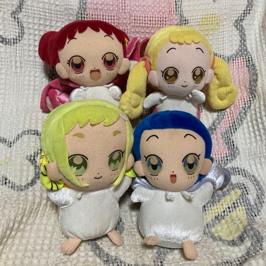 おジャ魔女どれみドッカーン　ハムスターぬいぐるみ　4コセット　中古品