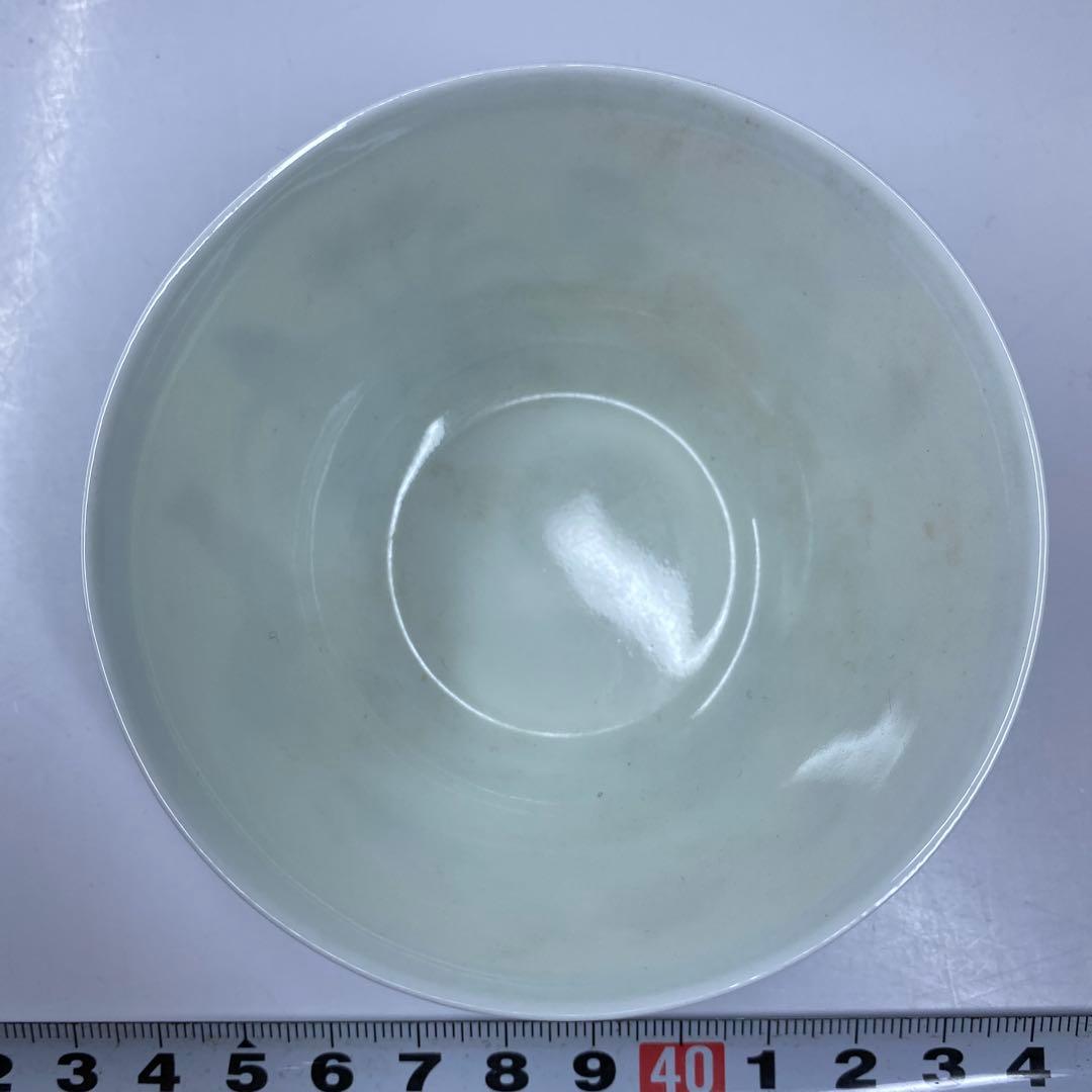 中国清時代　大明成化年製　薄手　チキンカップA直径8.5㎝　東な7-0324①
