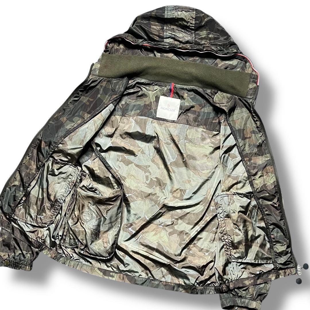 良品 MONCLER モンクレール NATH ナイロンジャケット カモフラ 2
