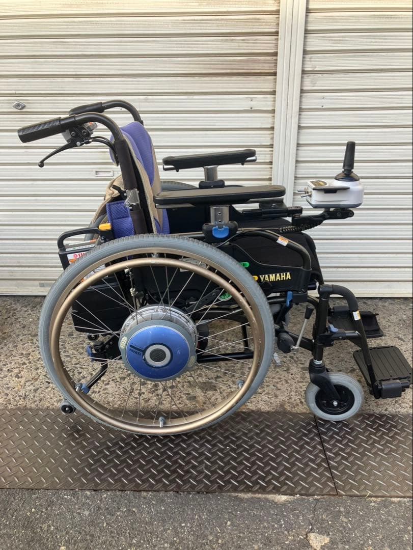 YAMAHA電動車椅子　24インチ　介護コントローラー