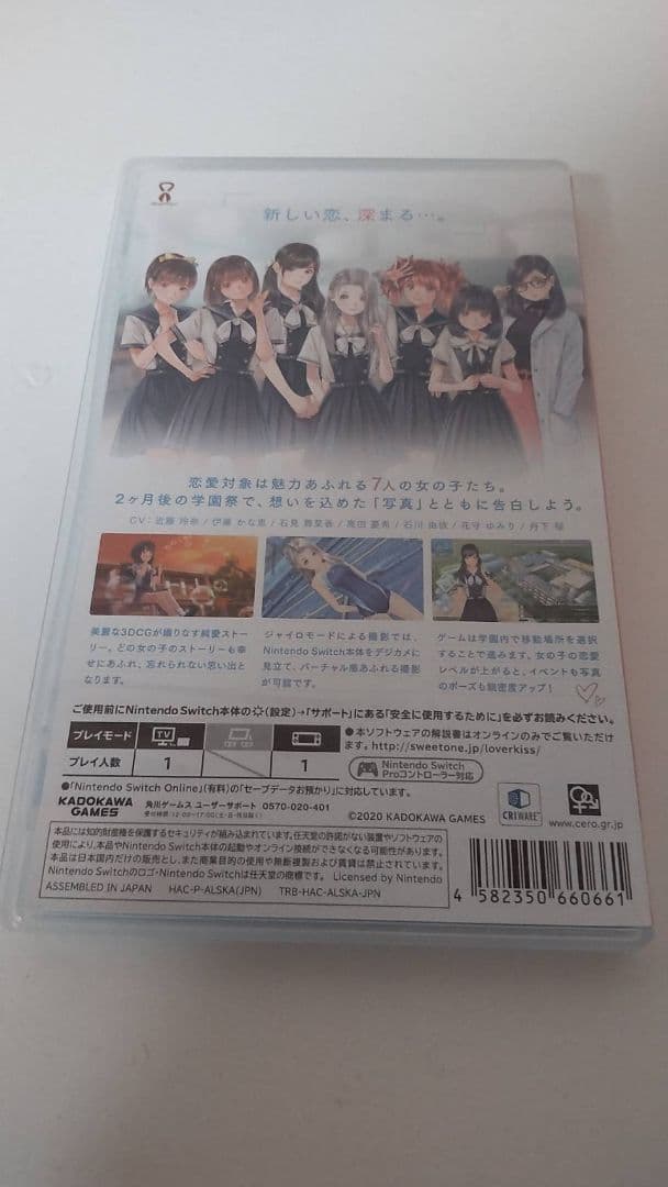Switch LOVER KISS(ラブアールキス)美品スイッチ版