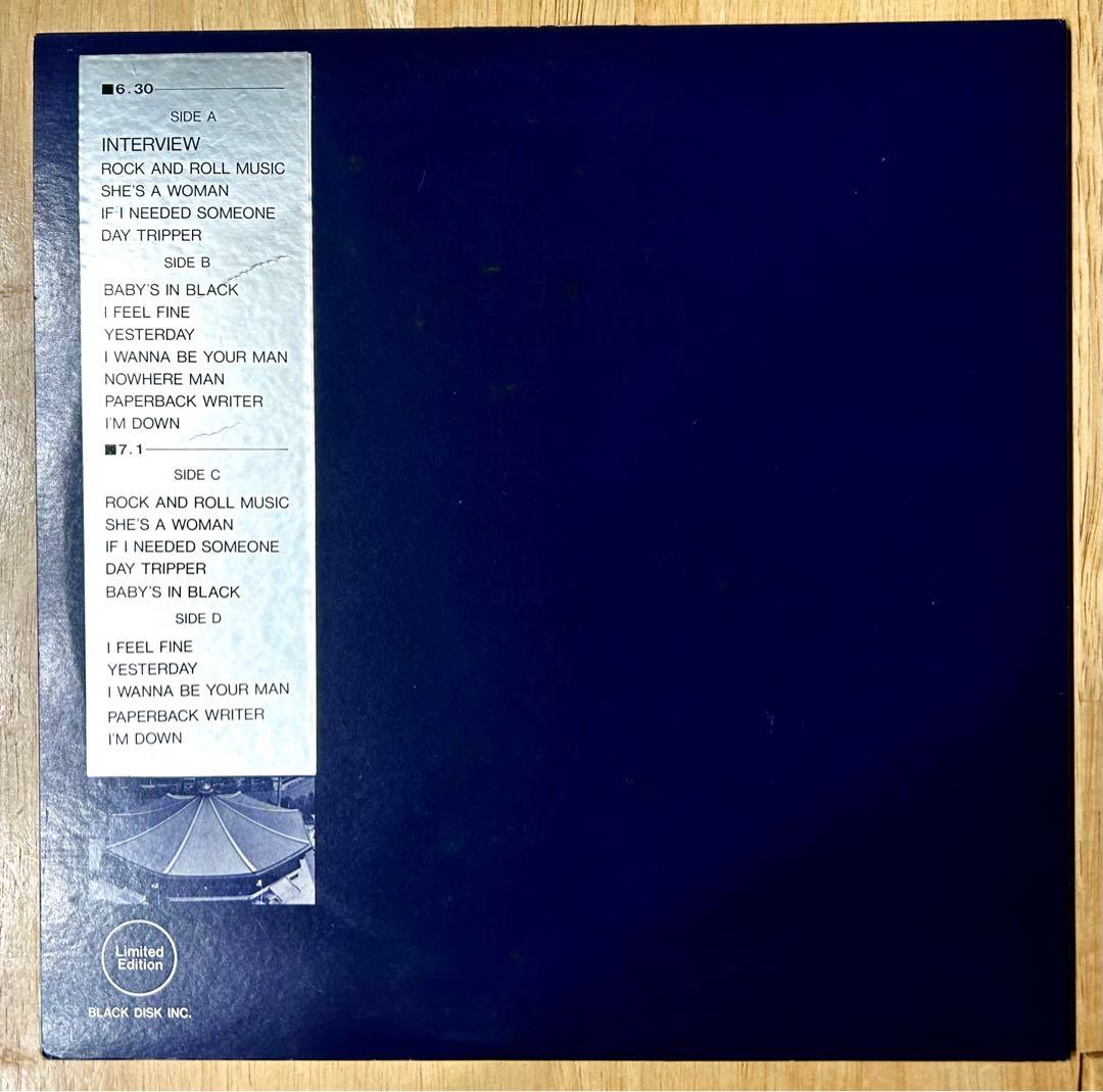 【激レア】ビートルズ　- イン・武道館　1966 ピクチャーレコード