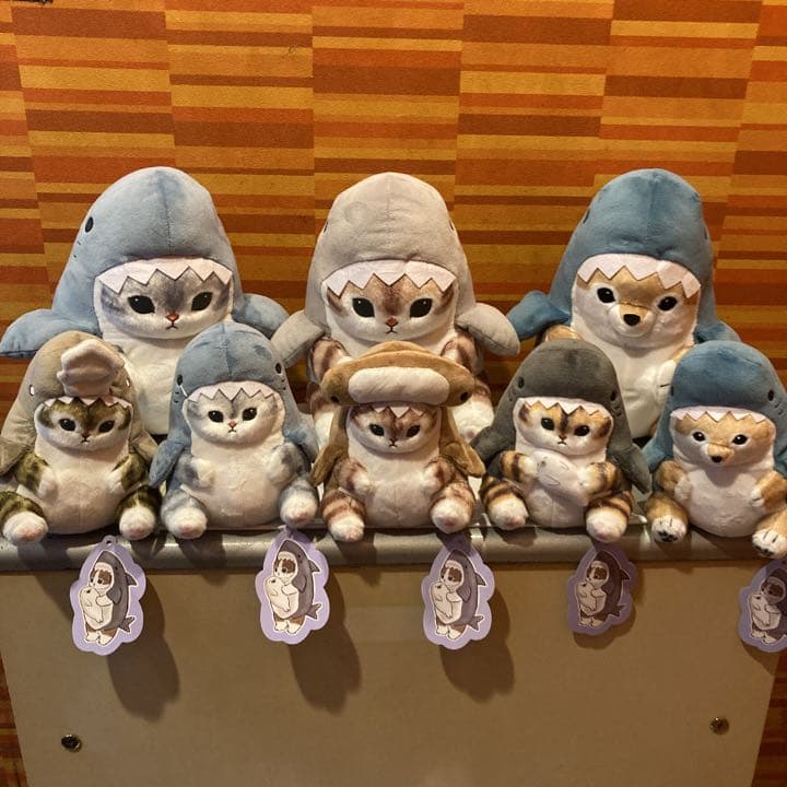 即購入可！ mofusand サメにゃん ぬいぐるみ2 ８種セット